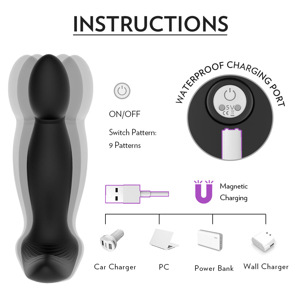 Vibrator anal Zeus