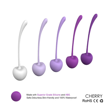 Set 5 bile vaginale Cherry