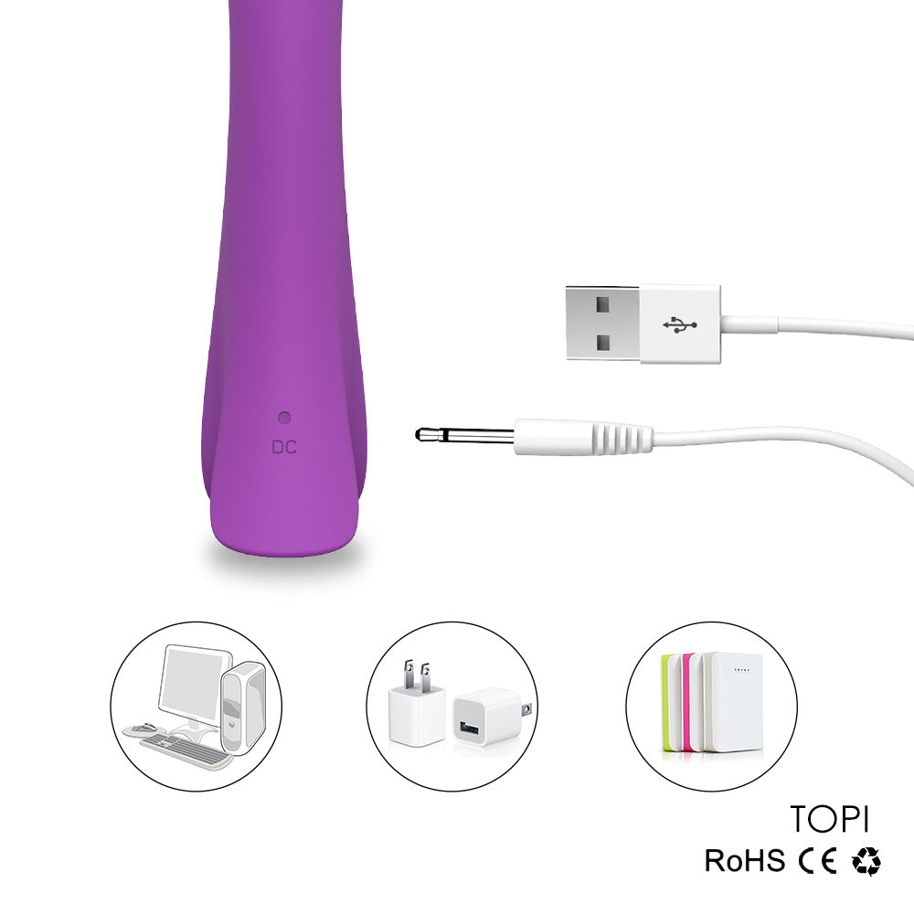 Vibrator pentru stimularea punctului G Topi