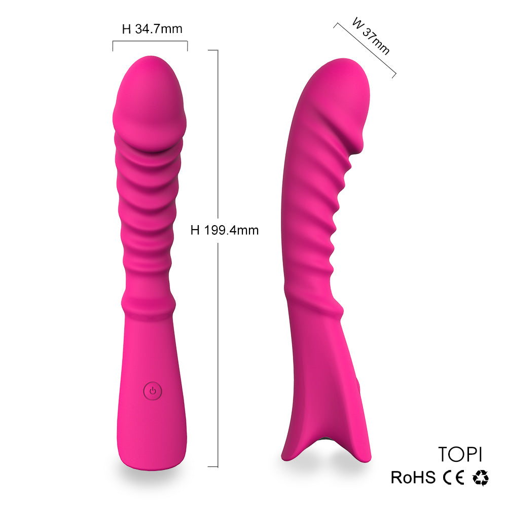 Vibrator pentru stimularea punctului G Topi