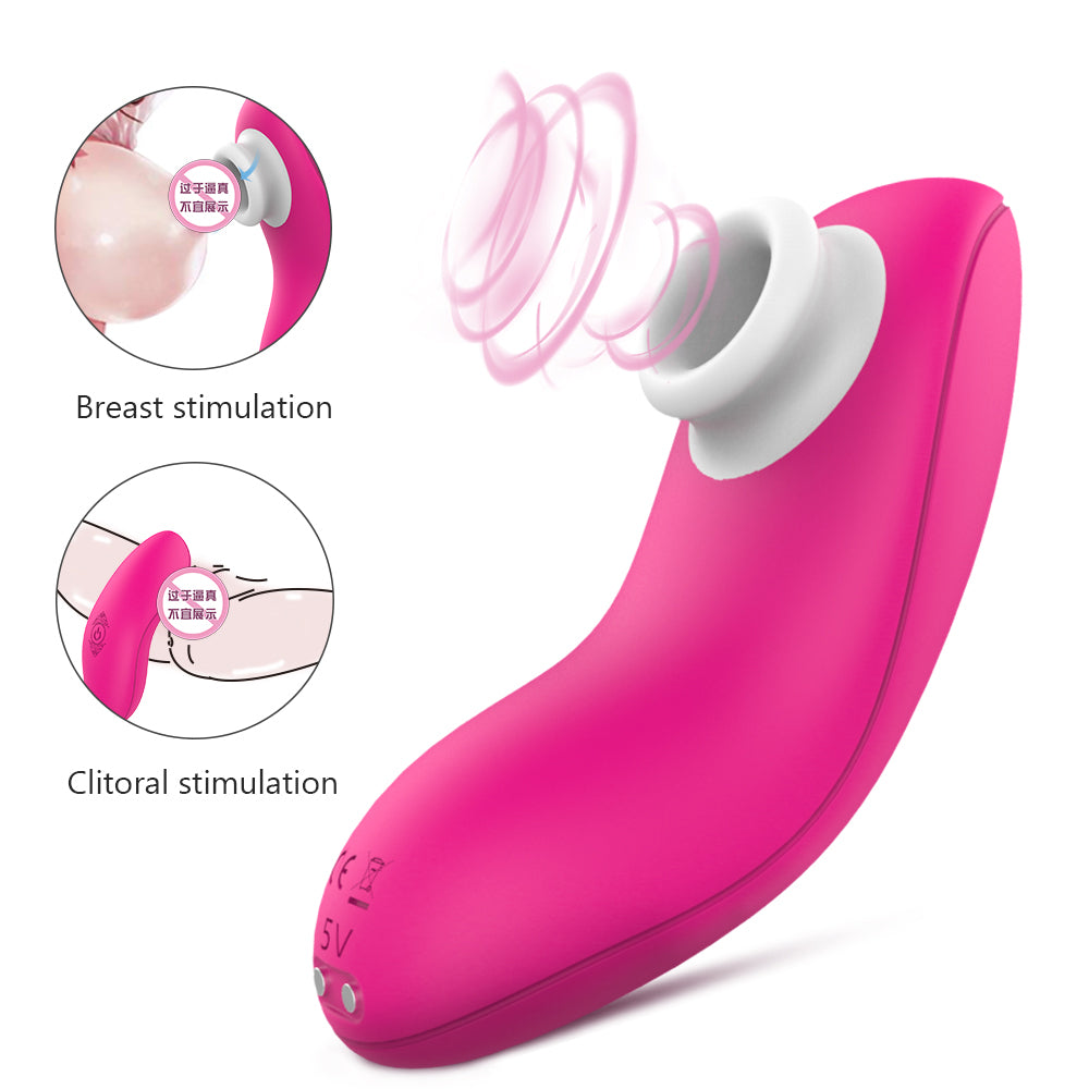 Vibrator cu suctiune Pluse